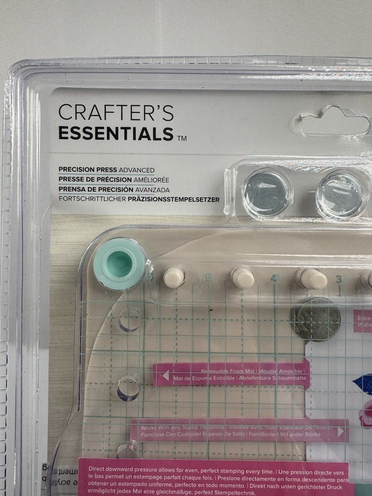 We R Memory Keepers Crafter's Essentials Precision Press Advanced 5-Piece Set