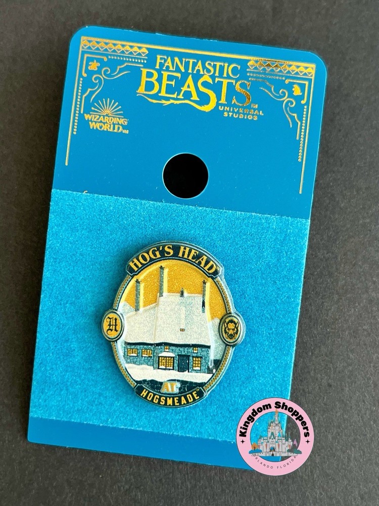 Harry Potter Fantastic Beasts Universal Studios Hog's Head Hogsmeade Pin