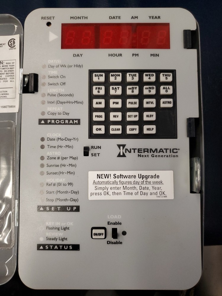 Intermatic ET70115C Electronic 7-Day Timer Switch