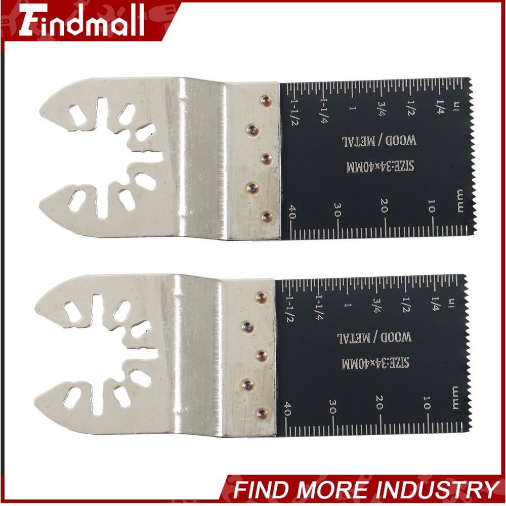 Findmall 23Pcs Titanium & Carbide Oscillating Multitool Blades for Hard Material