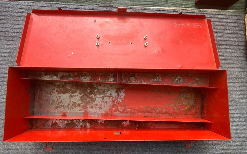 Vintage Snap-On Tool Box for Socket Set KRA 280 Date Code 72 KRA-280