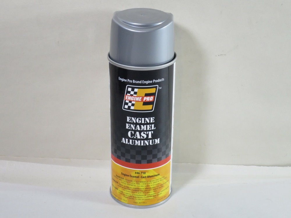 Engine Pro 46-710 Engine Enamel Paint Cast Aluminum 12 Oz Can