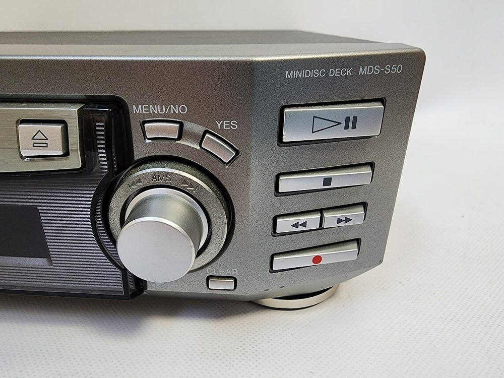 Sony MDS-S50 HiFi Stereo Minidisc Recorder Compact MD Deck