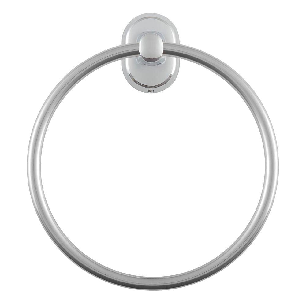 Glacier Bay Treyburn Towel Ring in Chrome