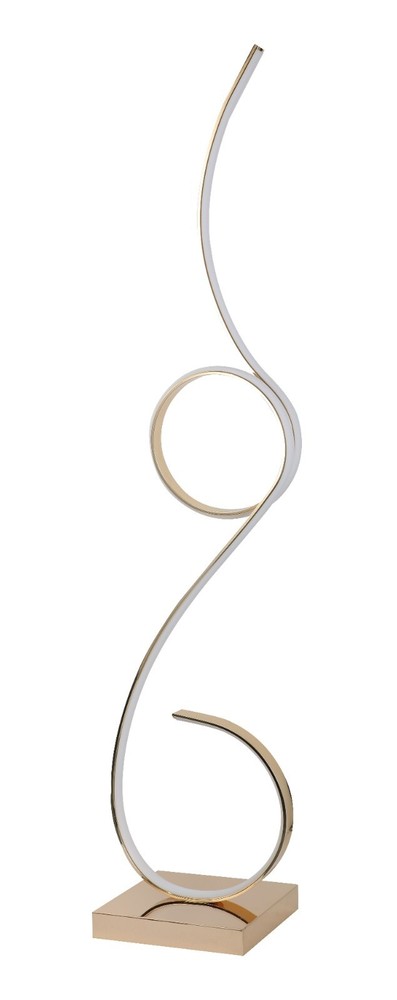 Malmo LED 63" Floor Lamp with Dimmer Remote Control