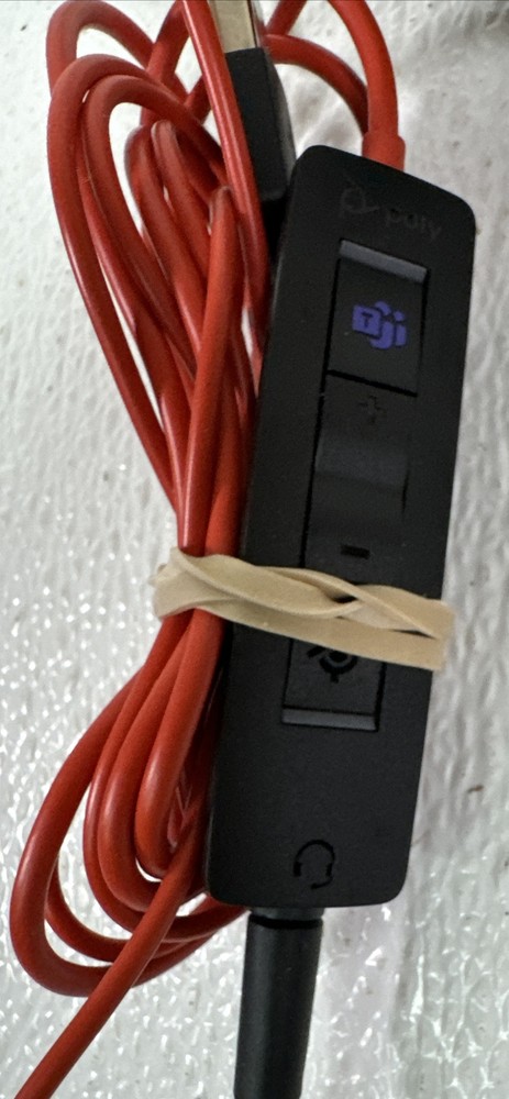 Plantronics Poly Blackwire BW3300-M USB HeadsetWith Case