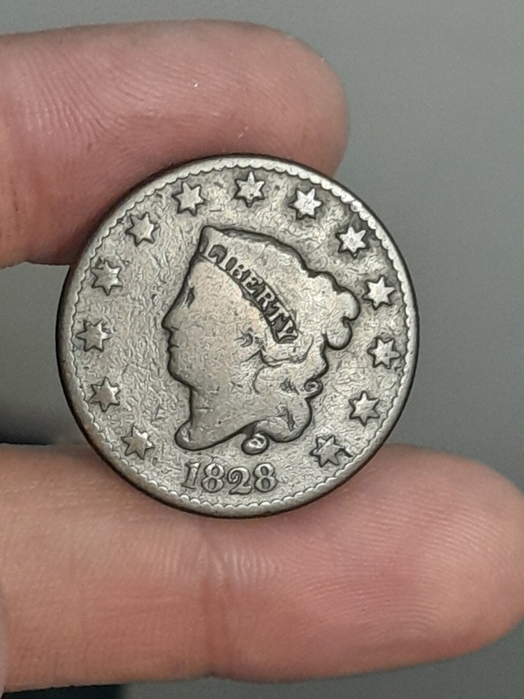 1828 Coronet Head Large Cent