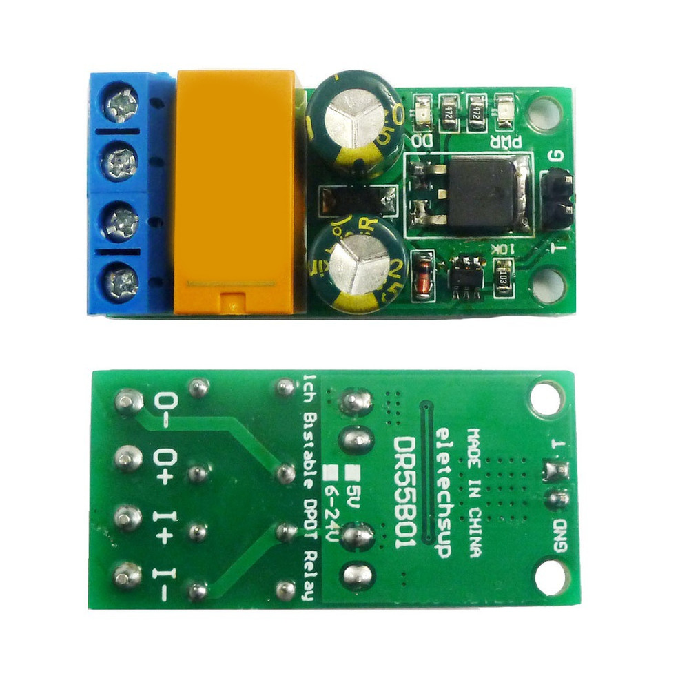 For DC Motors Fwd-Rev Controller Self-locking Module Load Current Max 2A