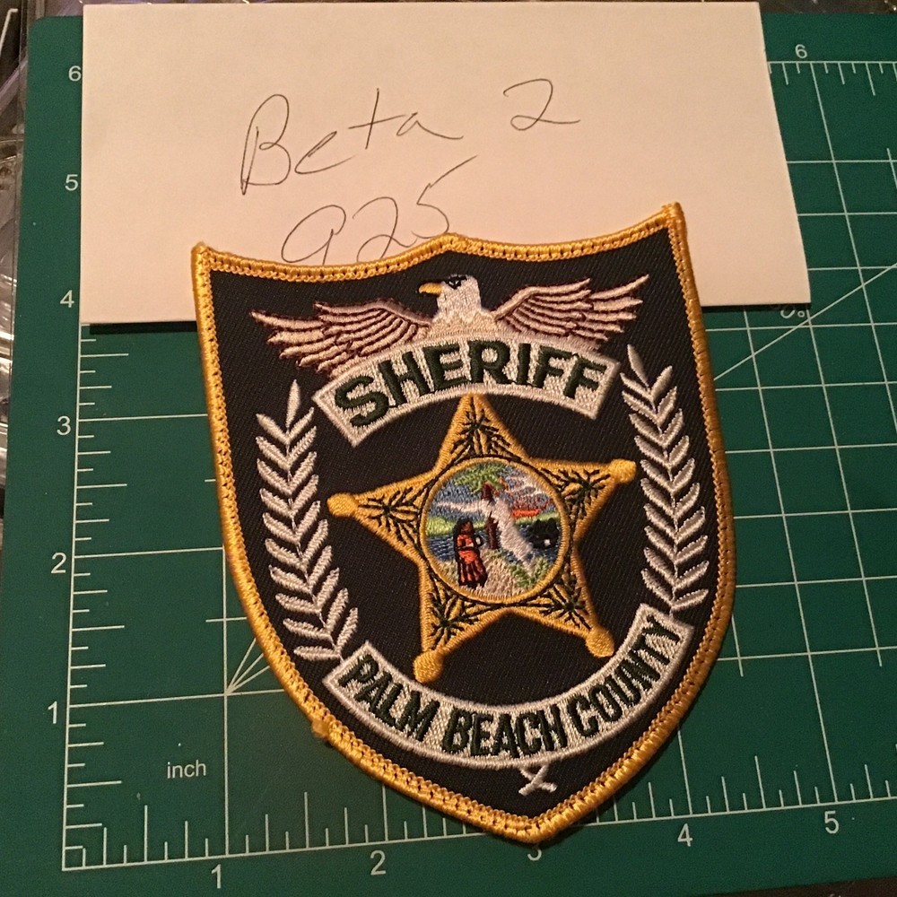 PALM BEACH COUNTY, FLORIDA SHERIFF'S DEPARTMENT PATCH.