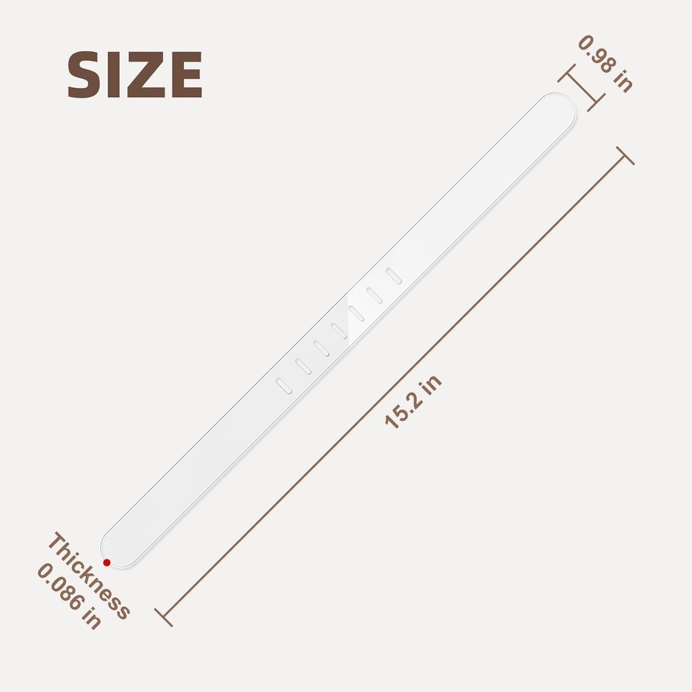 4PCS Replacement Straps for Bed Sheet Holder Compatible Most Lock Holders Clear