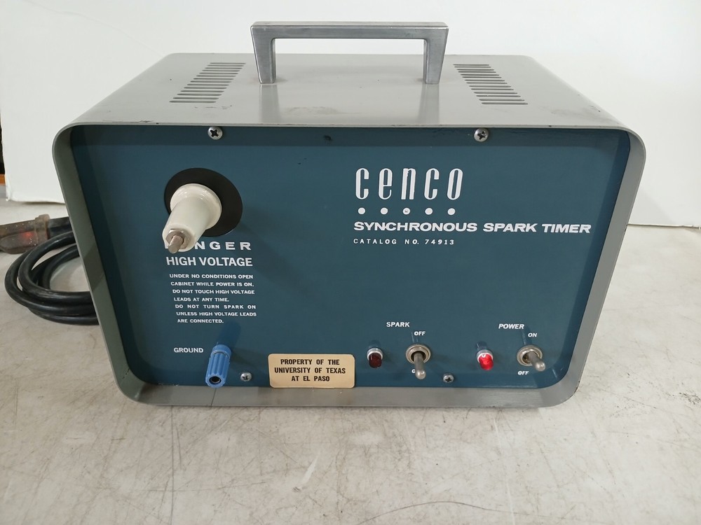 Cenco Synchronous Spark Timer