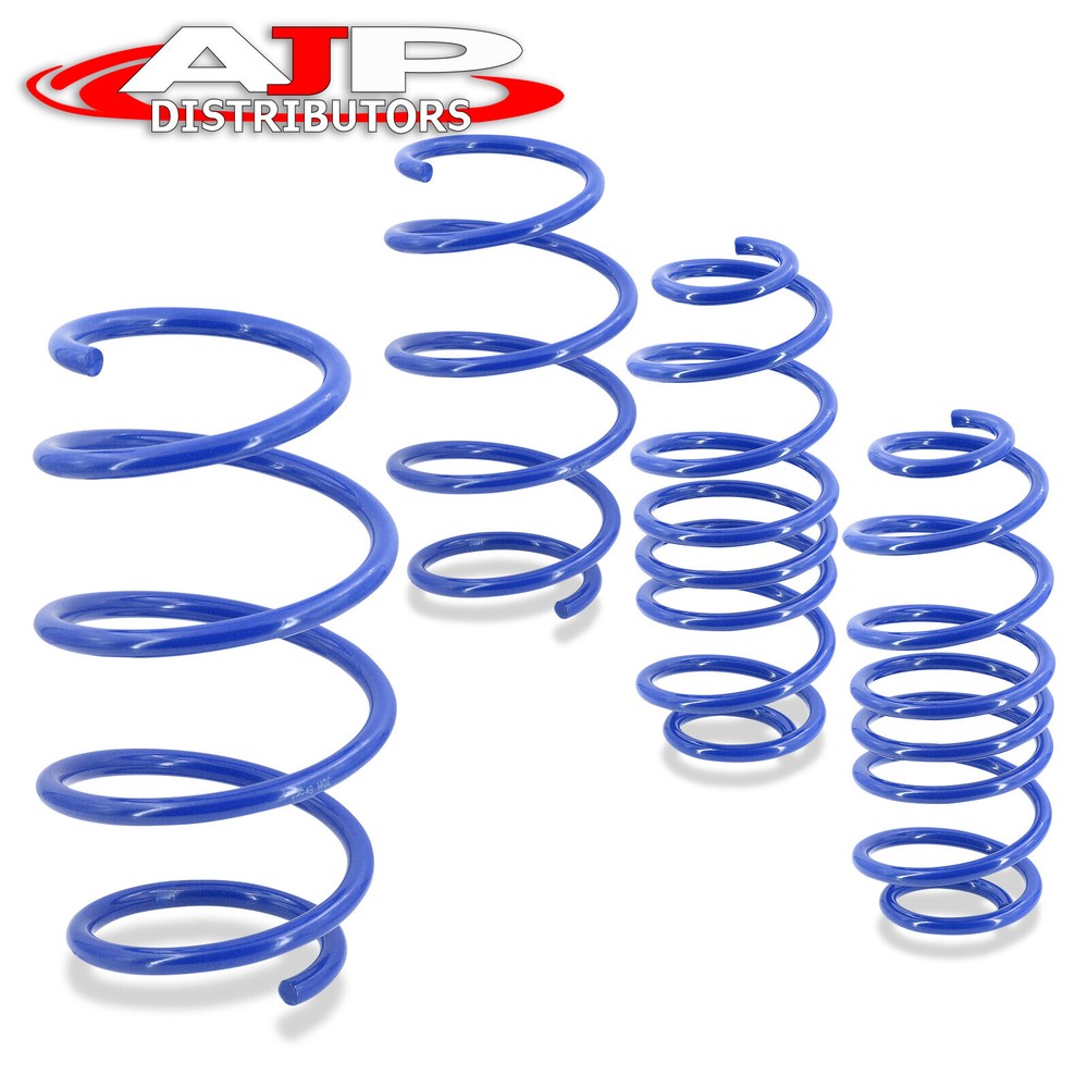 JDM Suspension Lowering Spring Lower Kit Blue For 2006-2012 Mitsubishi Eclipse