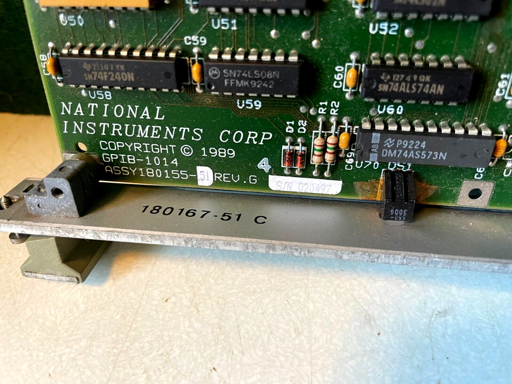 National Instruments GPIB-1014 GPIB to VMEbus Interface VME Module/Board