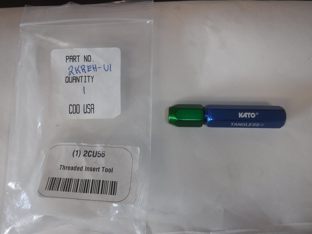 NEW KATO Threaded Insert Tool MISSING PARTS (T)