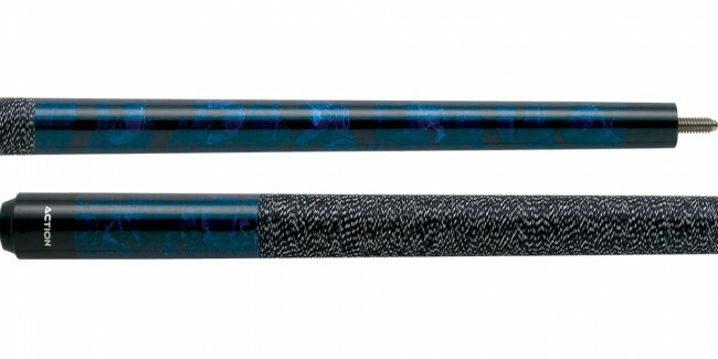 Action JR08 52 Inch Blue Junior Pool Cue 2pc