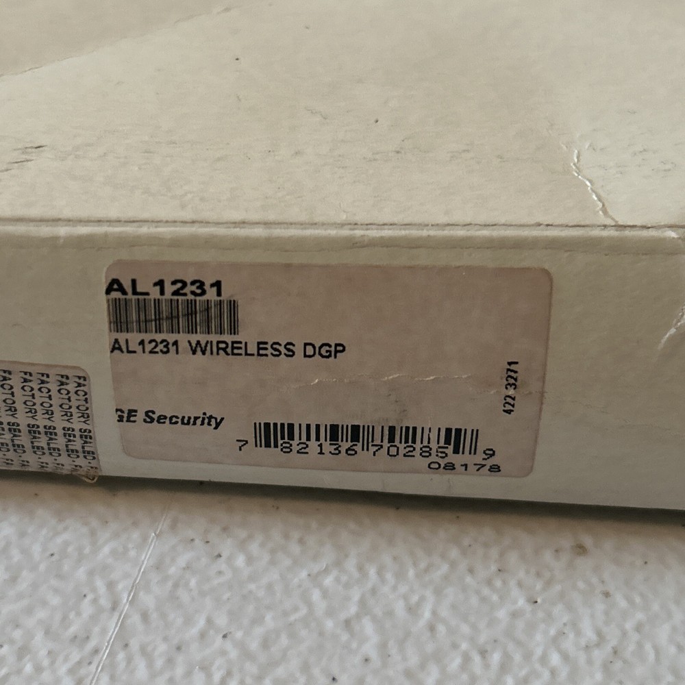 GE Security AL1231 Wireless DGP Open Box