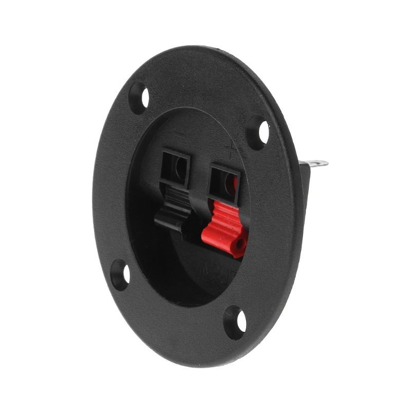 Speaker Plate Push Release Connector Terminal Strips Block 2 Position 4 Way