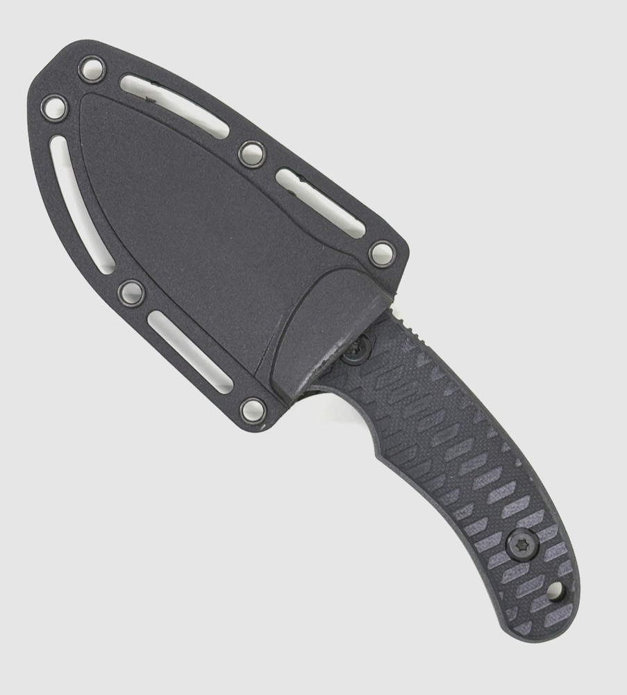 Schrade Wolverine Mini Fixed Blade Knife 2.75" Drop Point 65MN Teflon Coat Blade