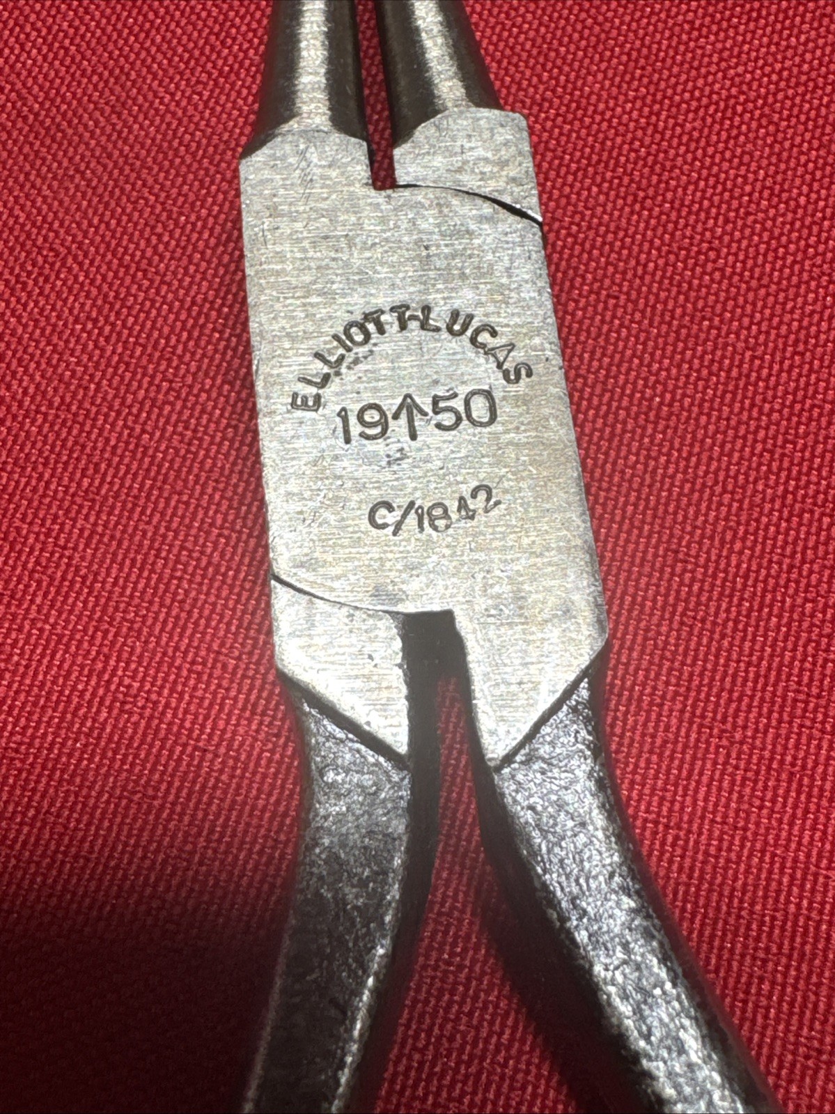 Korean War Military Elliot Lucas Dated 1950 Round Nose 6 Inch Pliers D508