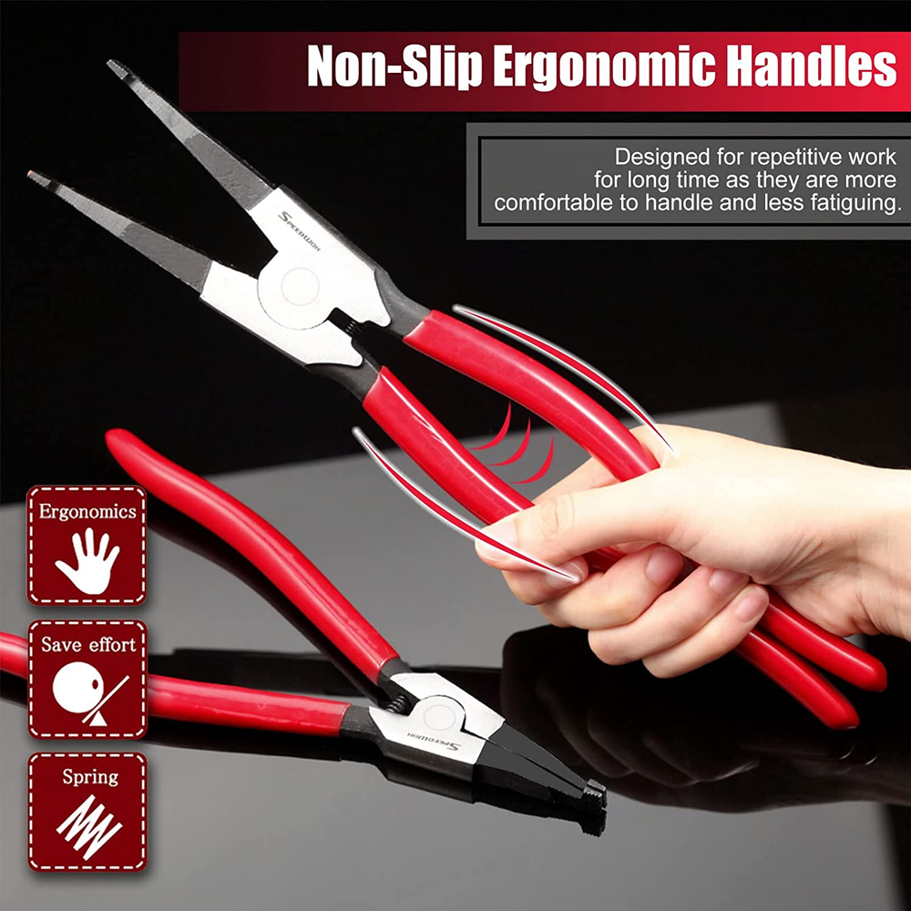 8 Inches Lock Ring Pliers for Removing Installing Gearshift Locking Rings Specia