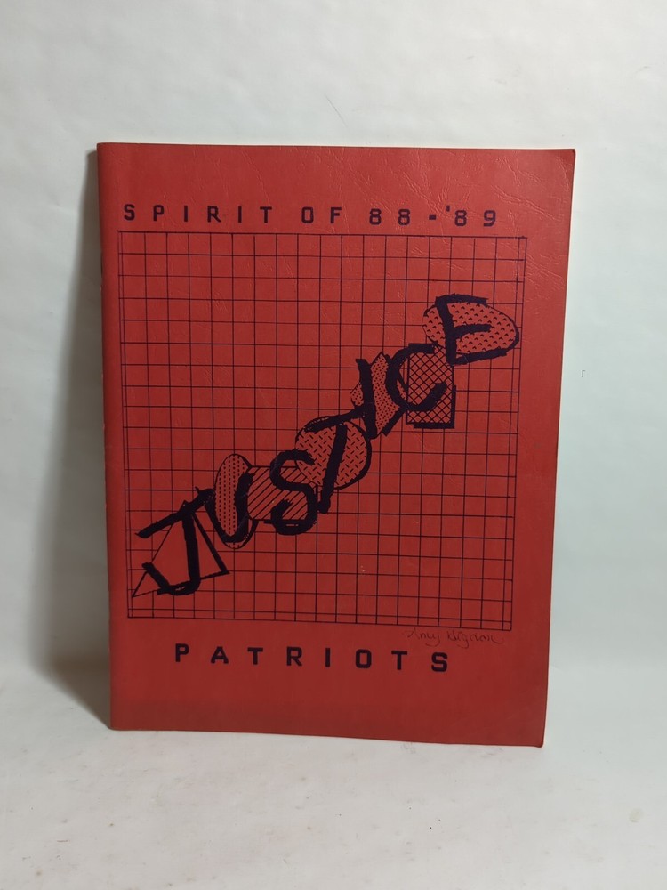 Vintage 1988-89 Justin Intermediate School Yearbook