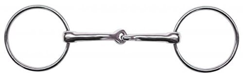 Showman Chrome Plated O-Ring Bit w/ 3.25" Ring Cheeks