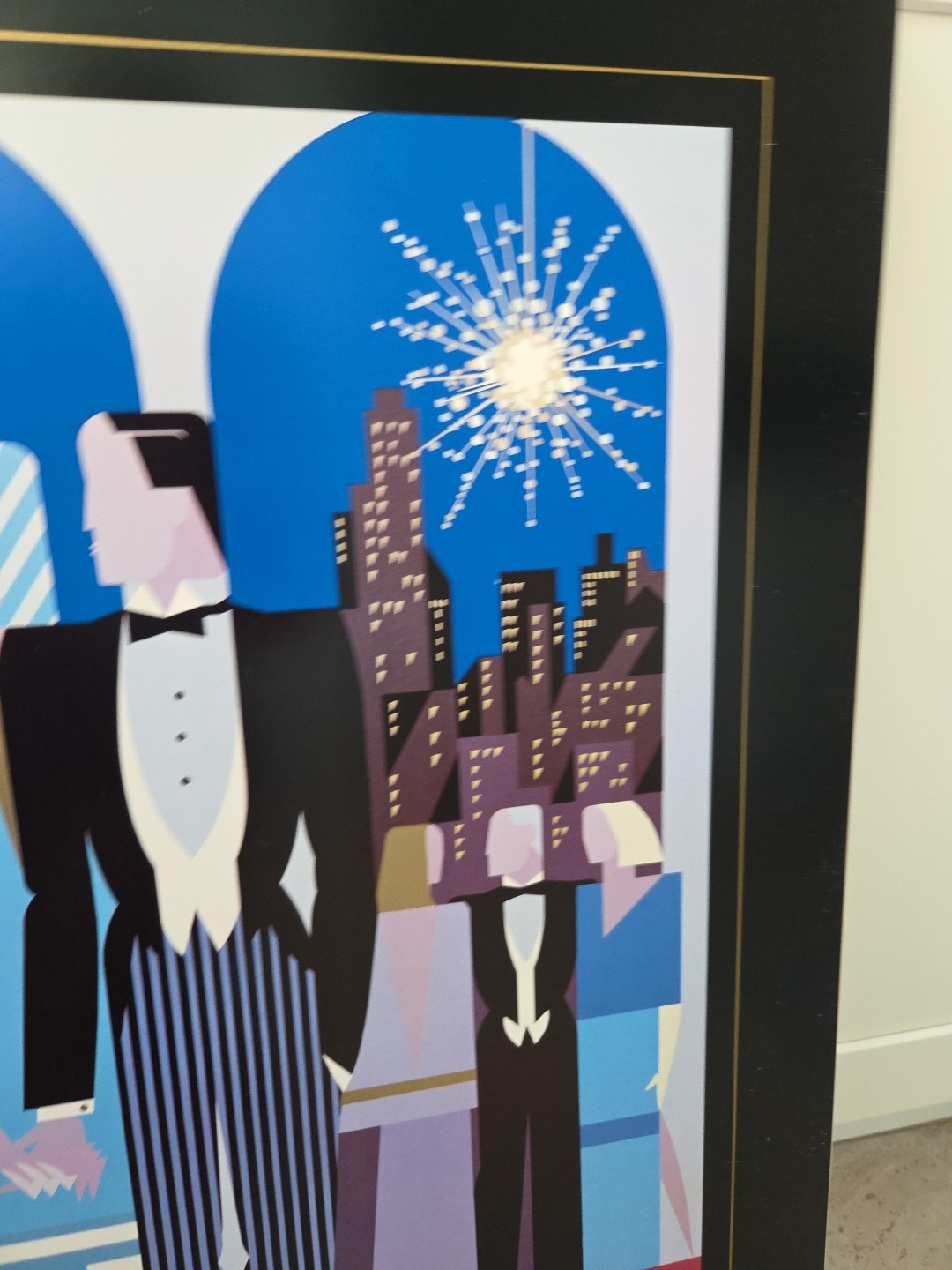 1984 GIANCARLO IMPIGLIA The Met Opera Poster On Board 25" × 30"