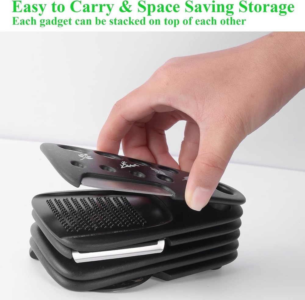 Kitchen Gadgets Set 6 Pieces, Space Saving Cooking Tools Kitchen Accessories-Gar