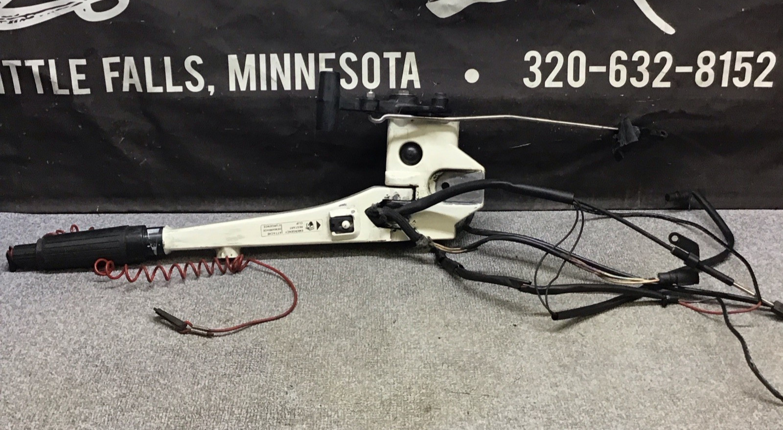 40-50hp Johnson Outboard Tiller Steering Handle Kit Assembly freshwater 0434102