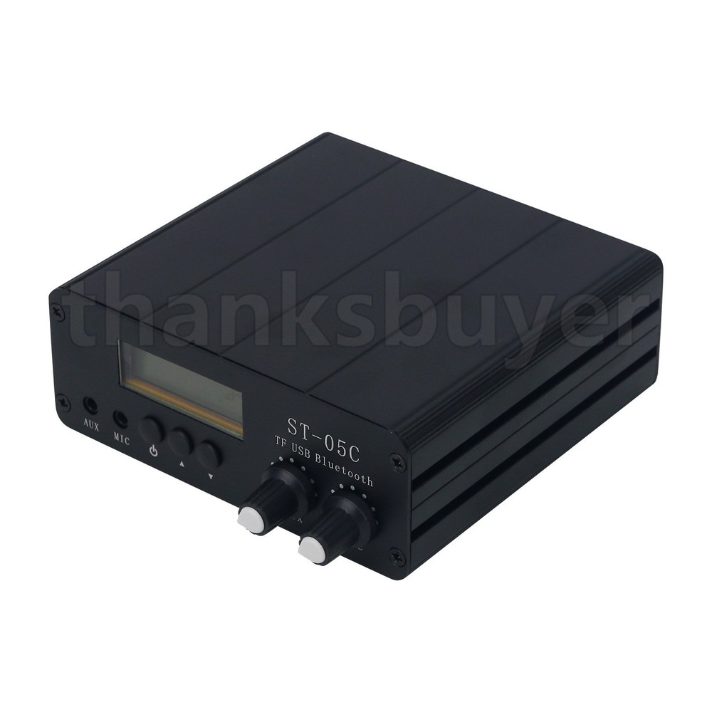 ST-05C Bluetooth USB TF Card FM Broadcast TX 0.2W 77-108MHz + Antenna + Power