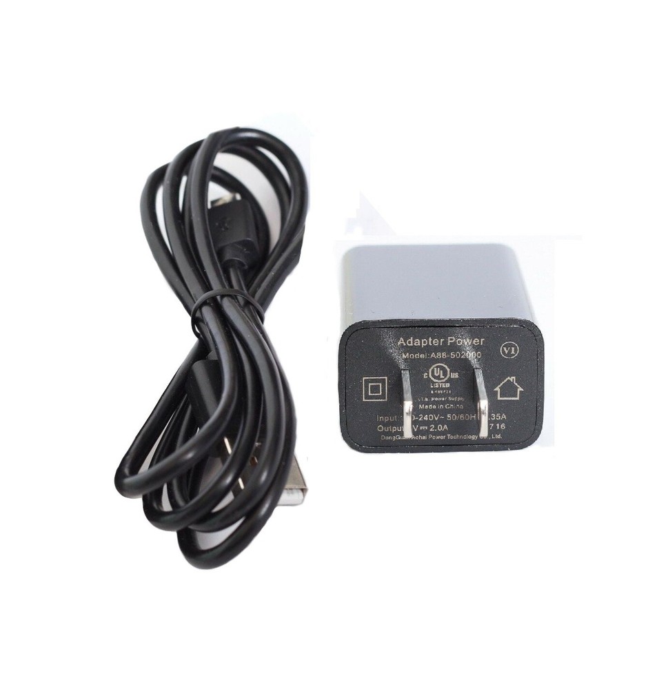 I.T.E. Power Supply ITE A88-502000 Adapter & Micro USB Cable - Original OEM