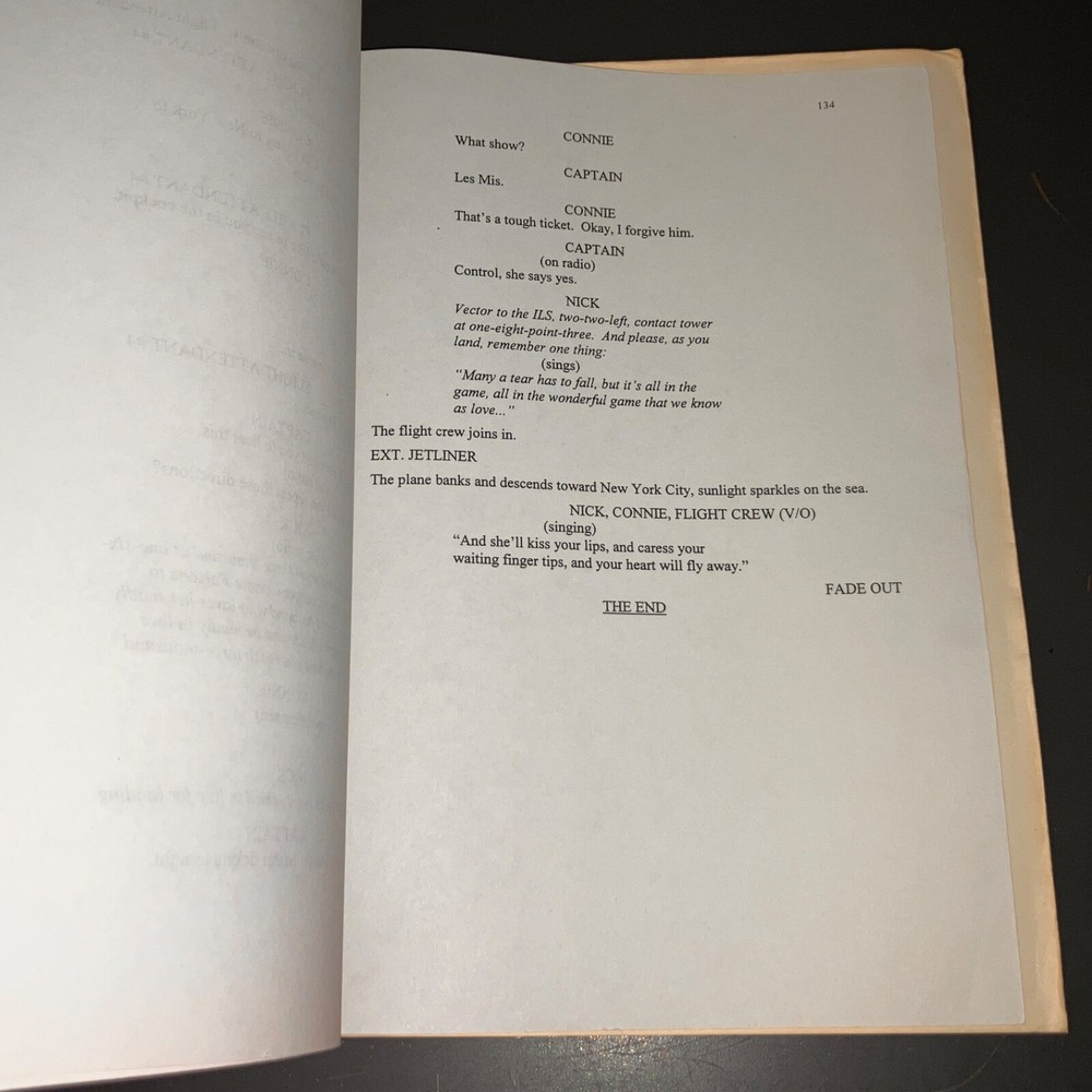 PUSHING TIN (1/16/97) John Cusak / 1st Draft - CAA Agency Script + COA!