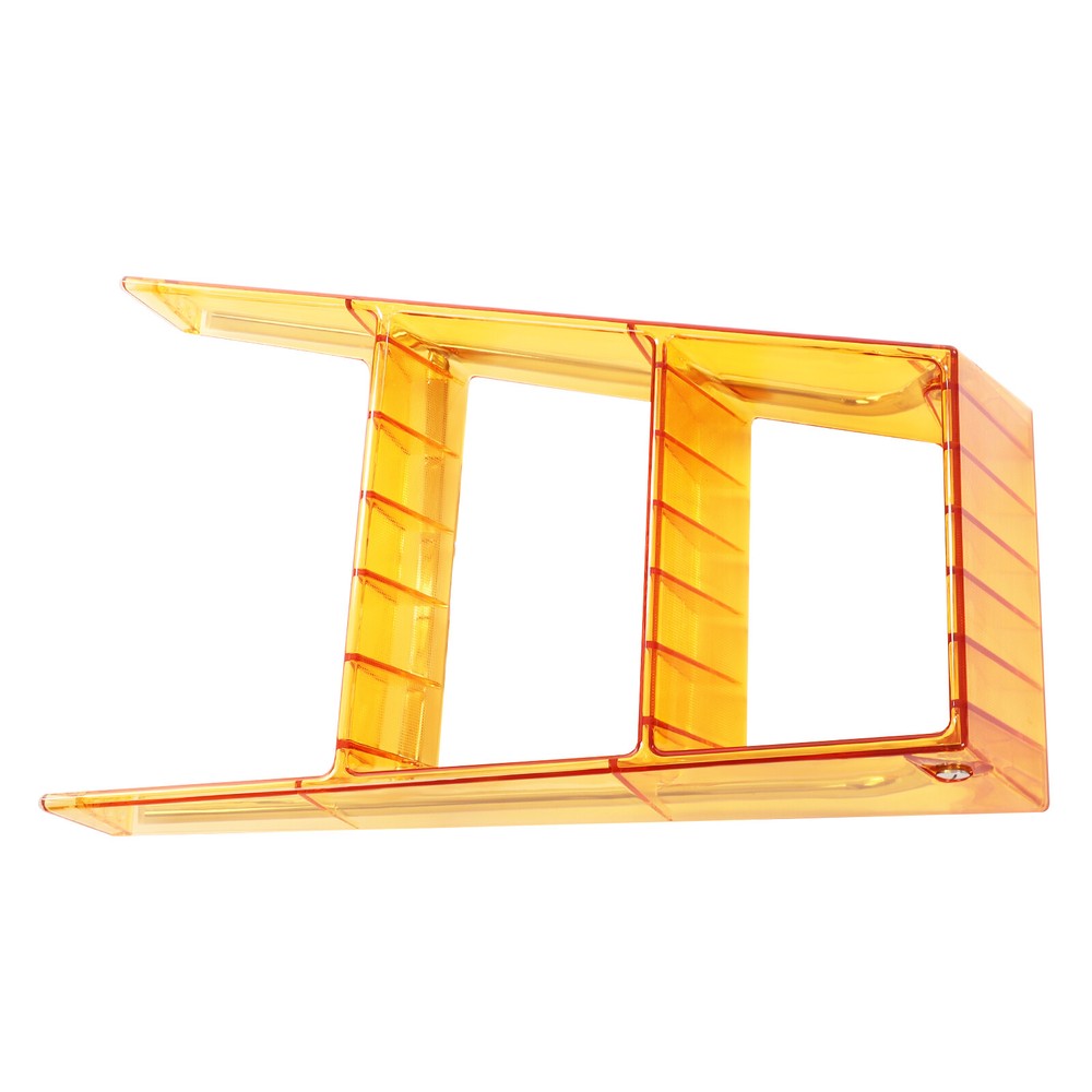 3 Step Ladder Folding Step Stool Orange Folding Step Stool for Adults 44*52*63cm