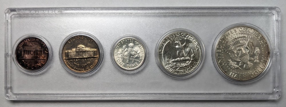 1964 US Mint 5 Coin Set