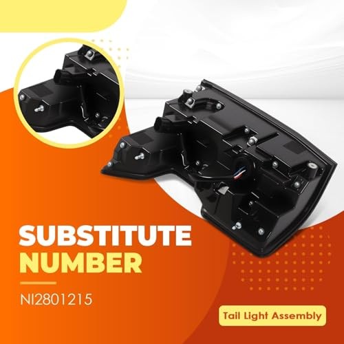 Tail Light Assembly with Bulb Compatible with 2022 2023 Frontier Right