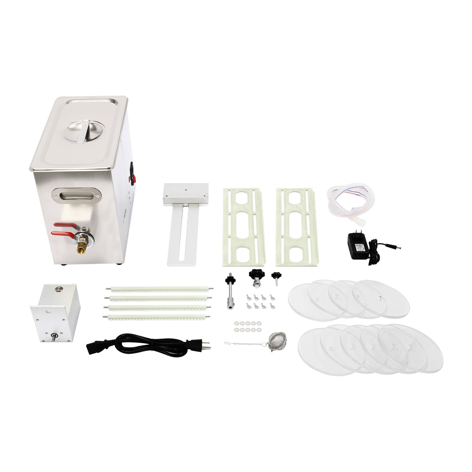 Liftable Album Disc Digital Ultrasonic Cleaner Vinyl Record Washing Machine 6.5L