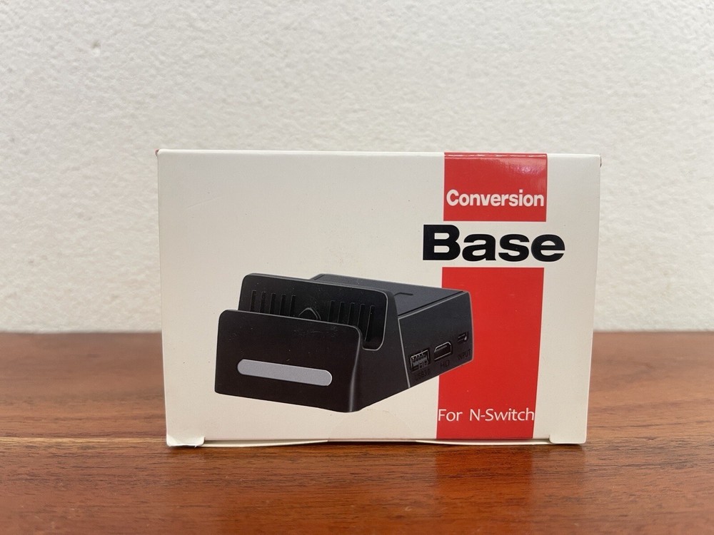 Conversion Base/Dock For Nintendo Switch Brand New Charge&Play At The Same Time