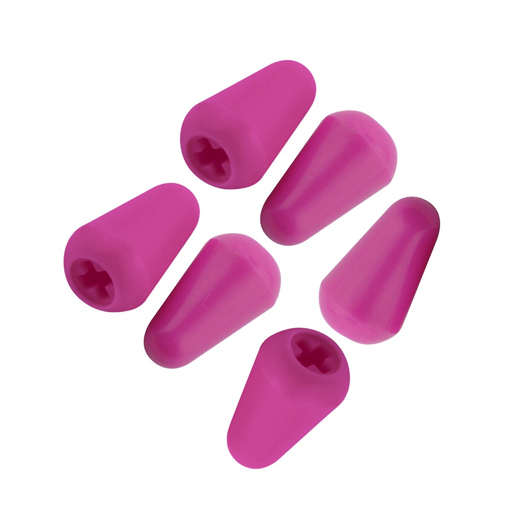 Pack of 66 ST Style Guitar Switch Knobs 5-Way Switch Tip Caps 11 Colors