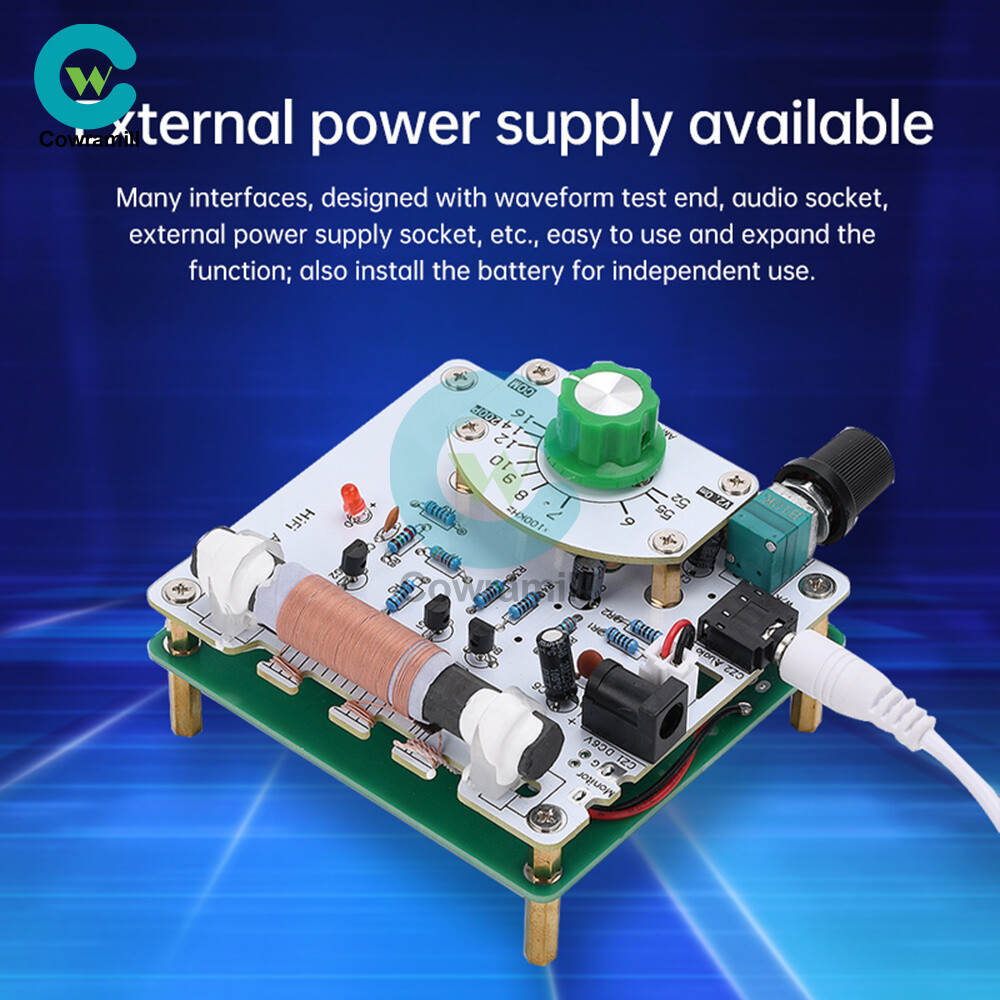 Medium Wave Radio Board AM Radio Transmitter DIY Circuit Board 525~1605kHz 6V