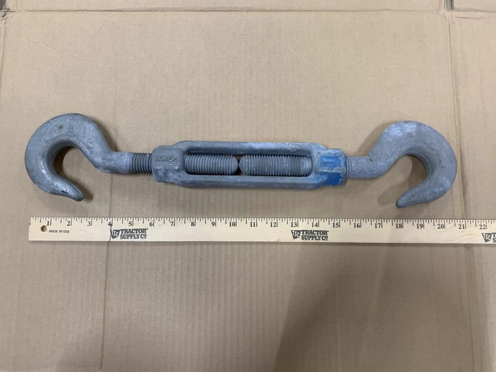 1” Turnbuckle - Double Hook