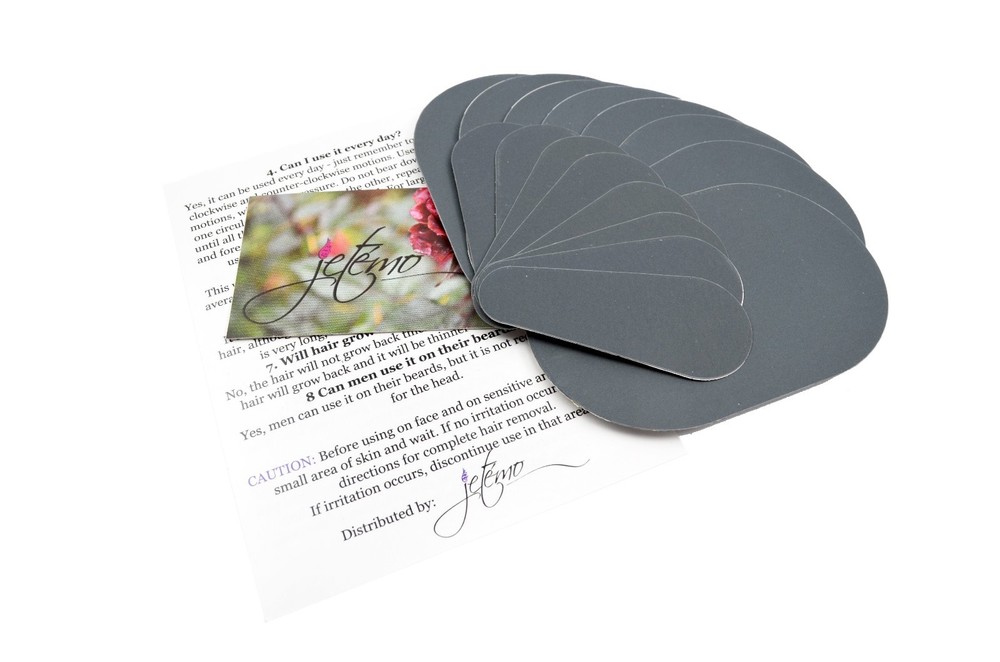 Jetemo Replacement Pads for Smooth Away or Smooth Legs - 100 Pads