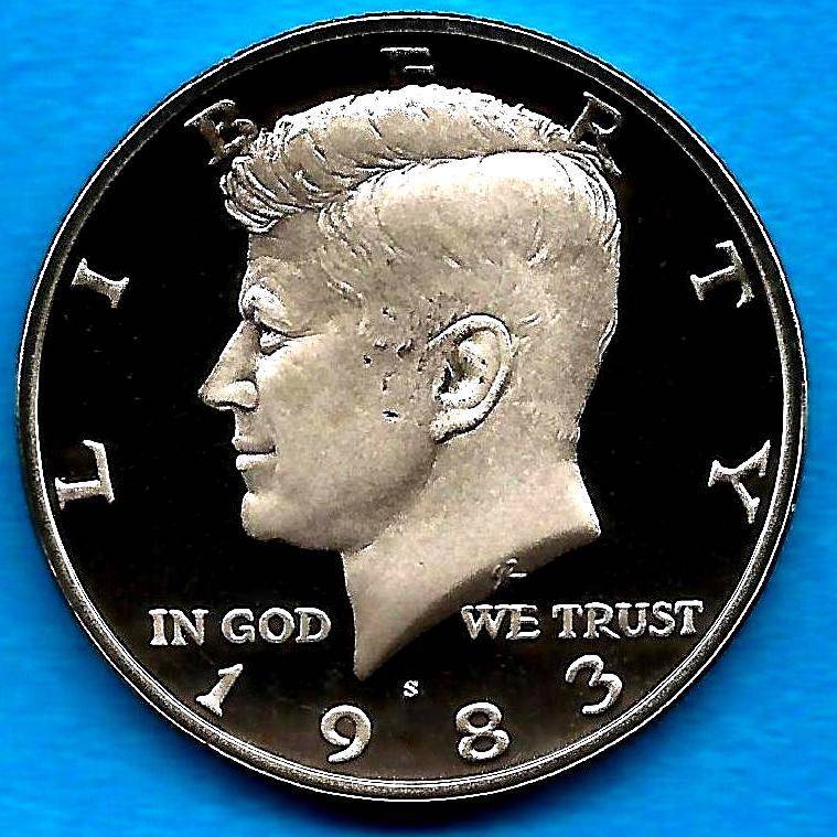 1983 S Proof Kennedy Half Dollar