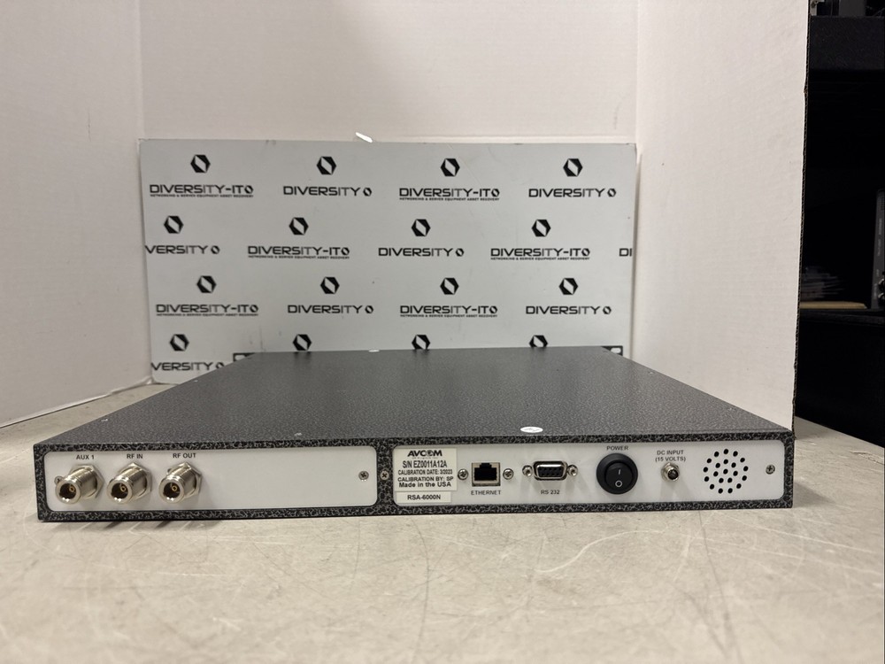 Avcom RSA-6000N Remote Spectrum Analyzer