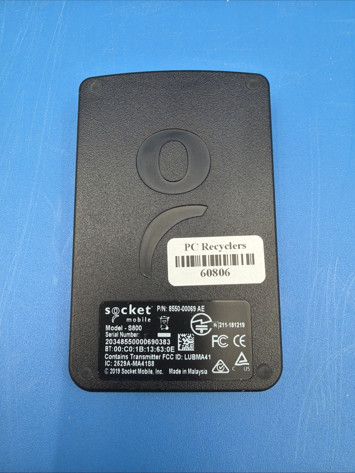 Socket Mobile S800 Barcode Scanner