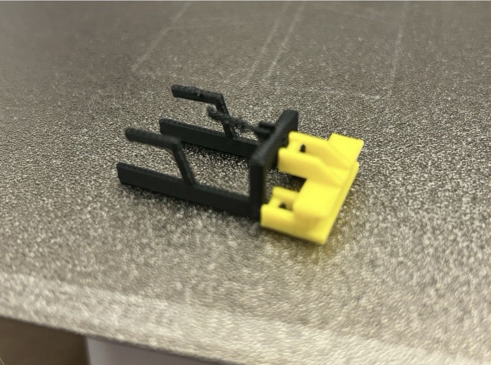 Custom 3d Printed 1/64 Quick Hitch With Implement Adapter