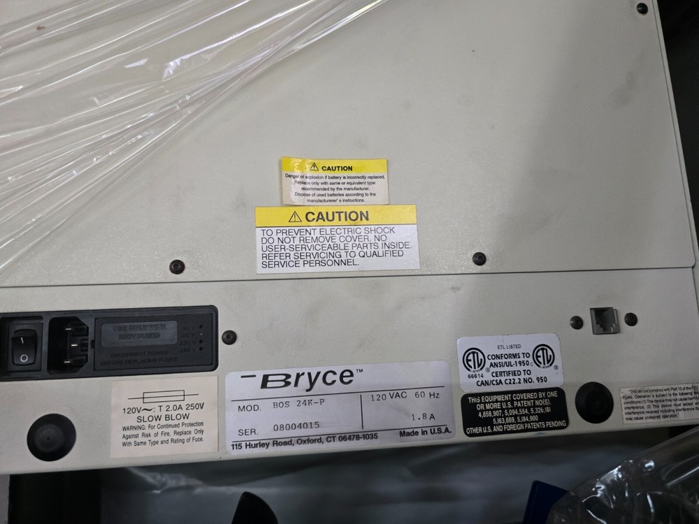 Bryce BOS 24K-P Inkjet Mail Envelope Address Addressing Addresser Printer