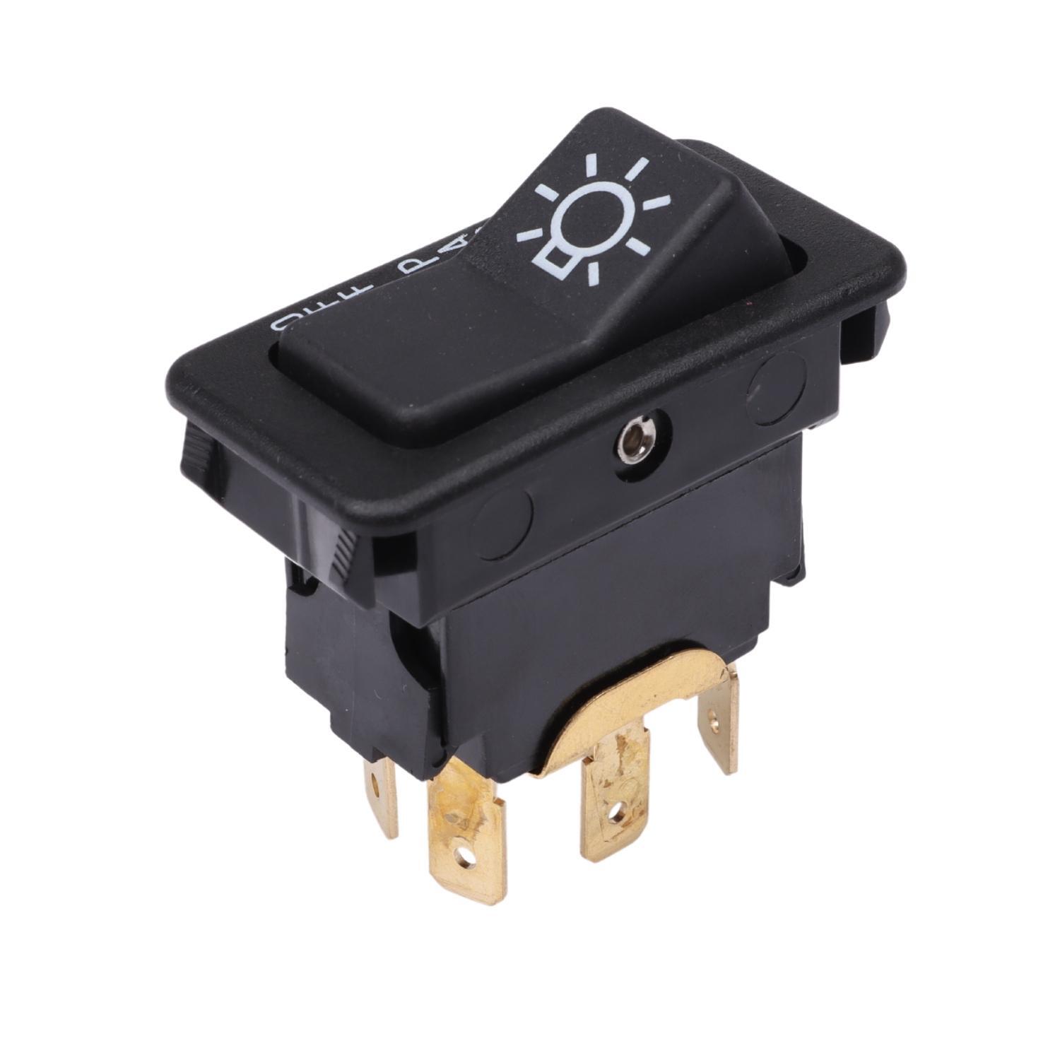 New 3 Position 5 Pin Headlight Rocker Switch for International 8100 1661234C3 US