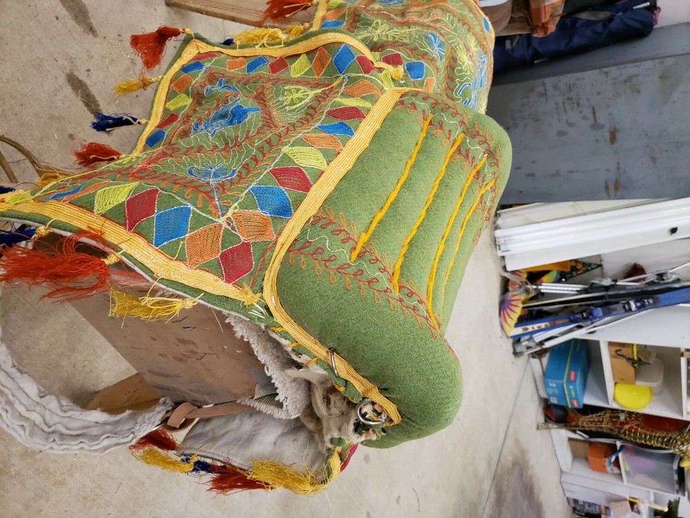 Handcrafted Saudi Ceremonial Saddle