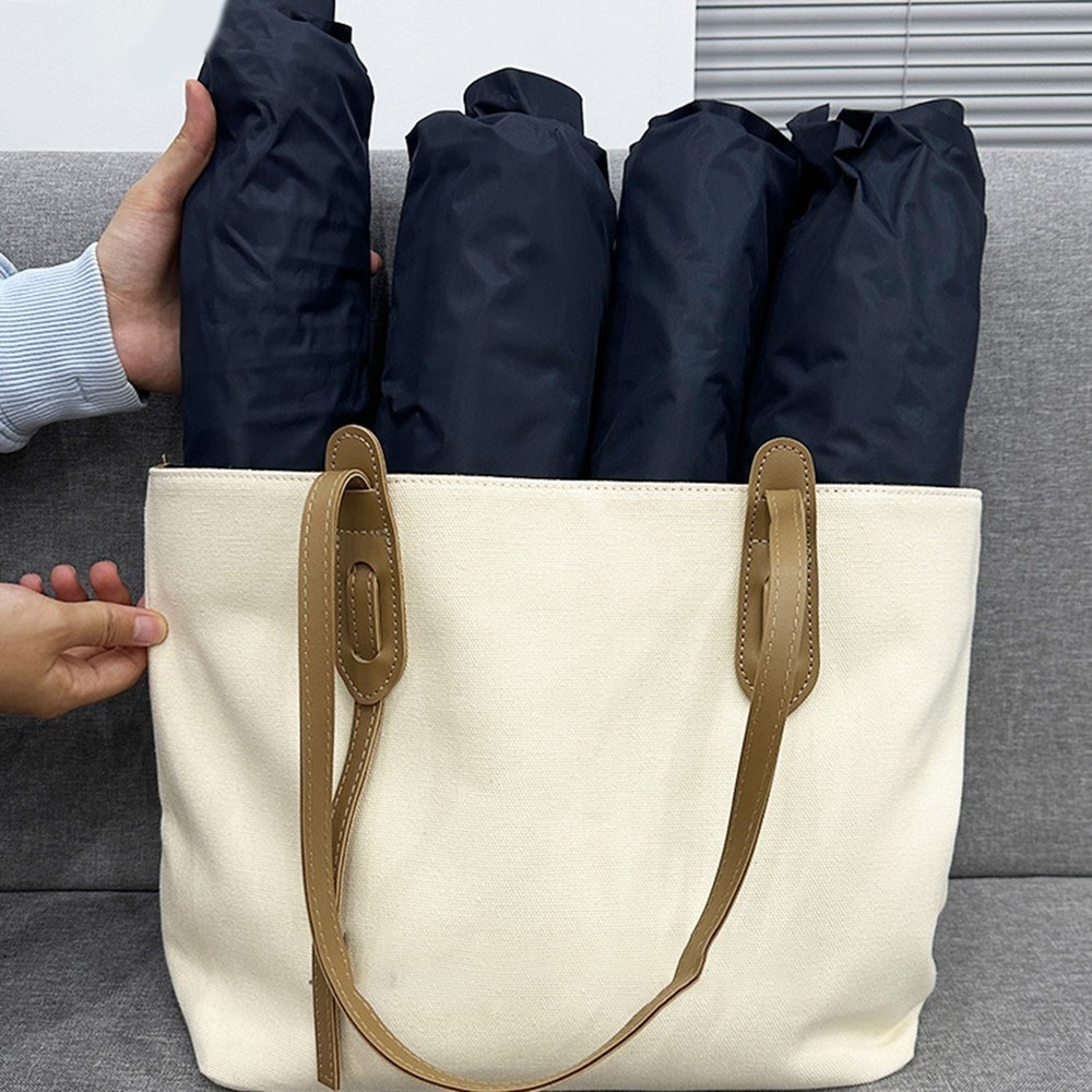 Navy Blue Hand Roll Compression Bag Perfect for Efficient Space Management