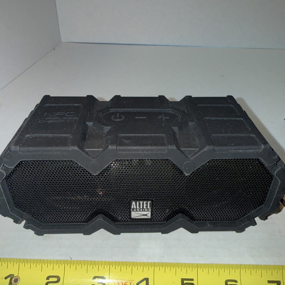 Altec Lansing Lifejacket 3 Rugged Wireless Bluetooth Speaker tested working !!
